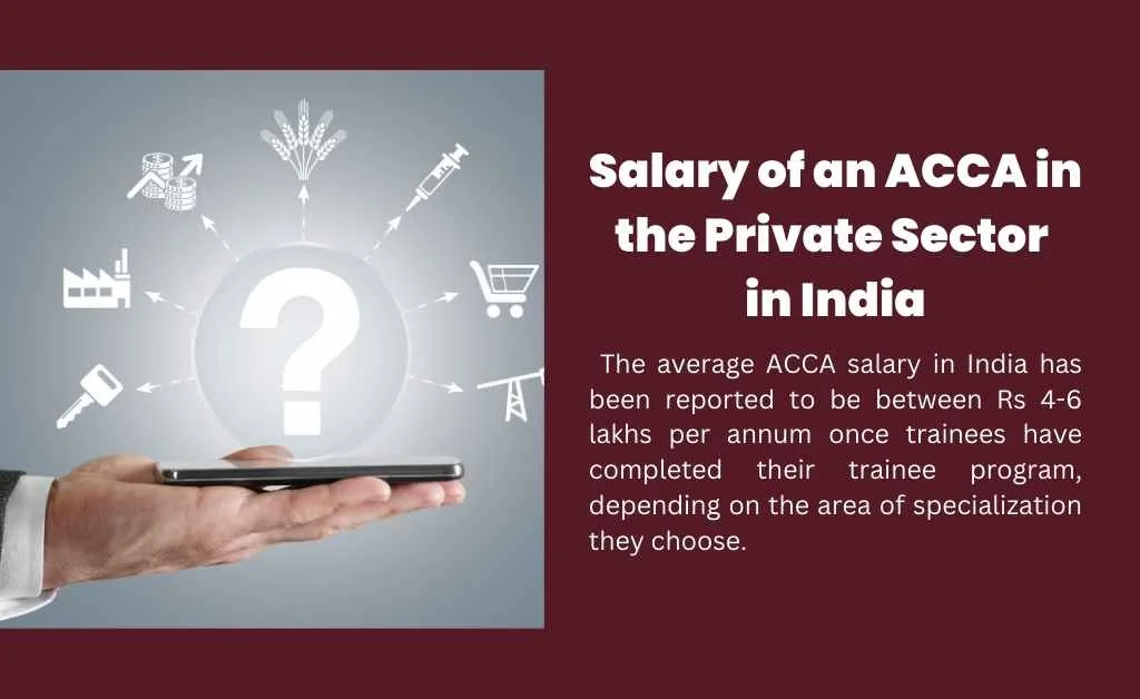ACCA salary in private sector