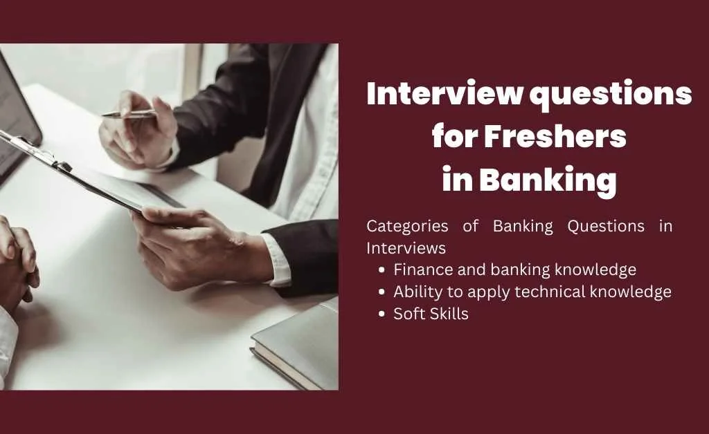 Banking Interview Questions for freshers 