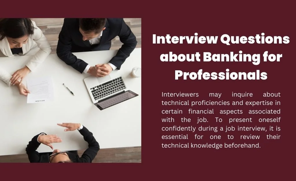 Banking Interview Questions for professionals 