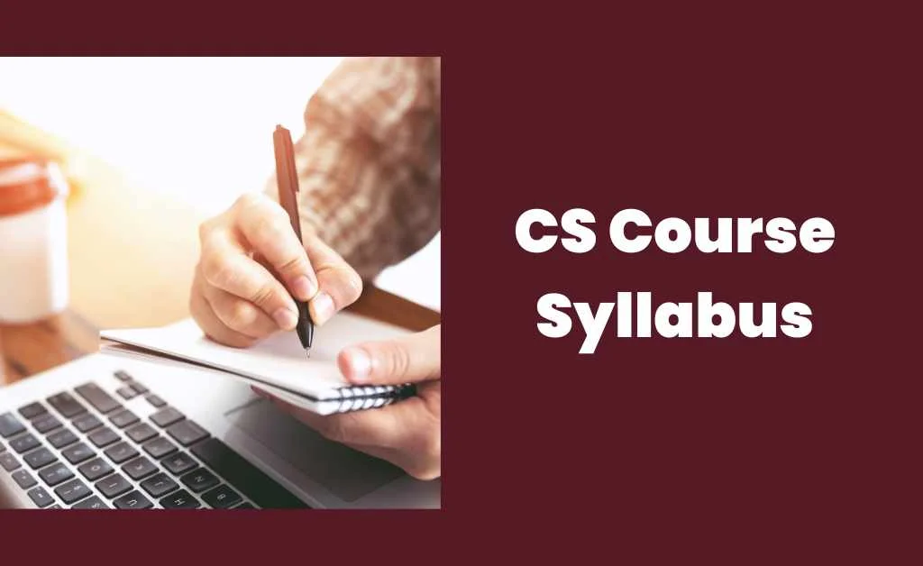 CS course syllabus