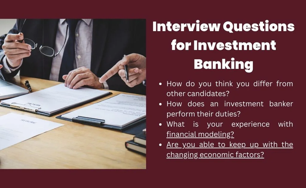 Interview Questions for Investment Banking 