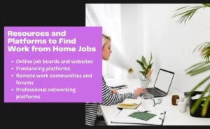 Resources and Platforms to Find Work from Home Jobs