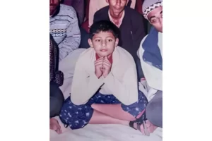 darshan childhood photo