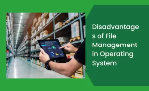 Disadvantages of File Management in Operating System