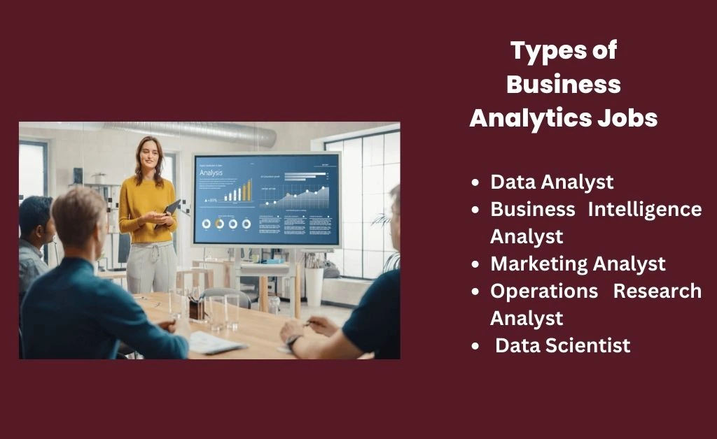 Types of Business Analytics Jobs