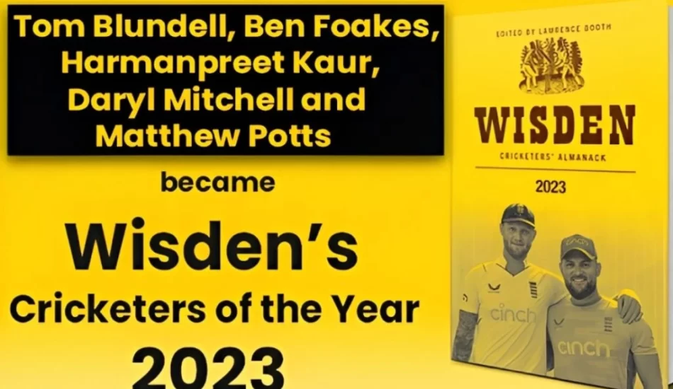 Wisden cricketers of the year 2023
