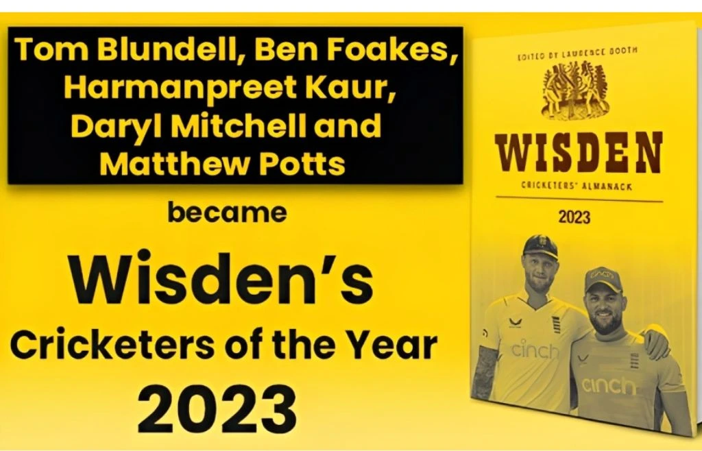 Wisden cricketers of the year 2023