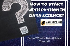 How and Where to Start with Python in Data Science?