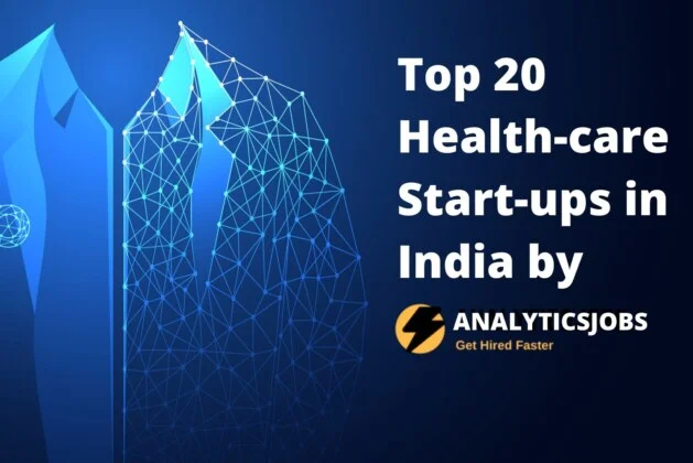 Top 20 Healthcare Startups in India revolutionizing Health-Care Industry with Artificial Intelligence.