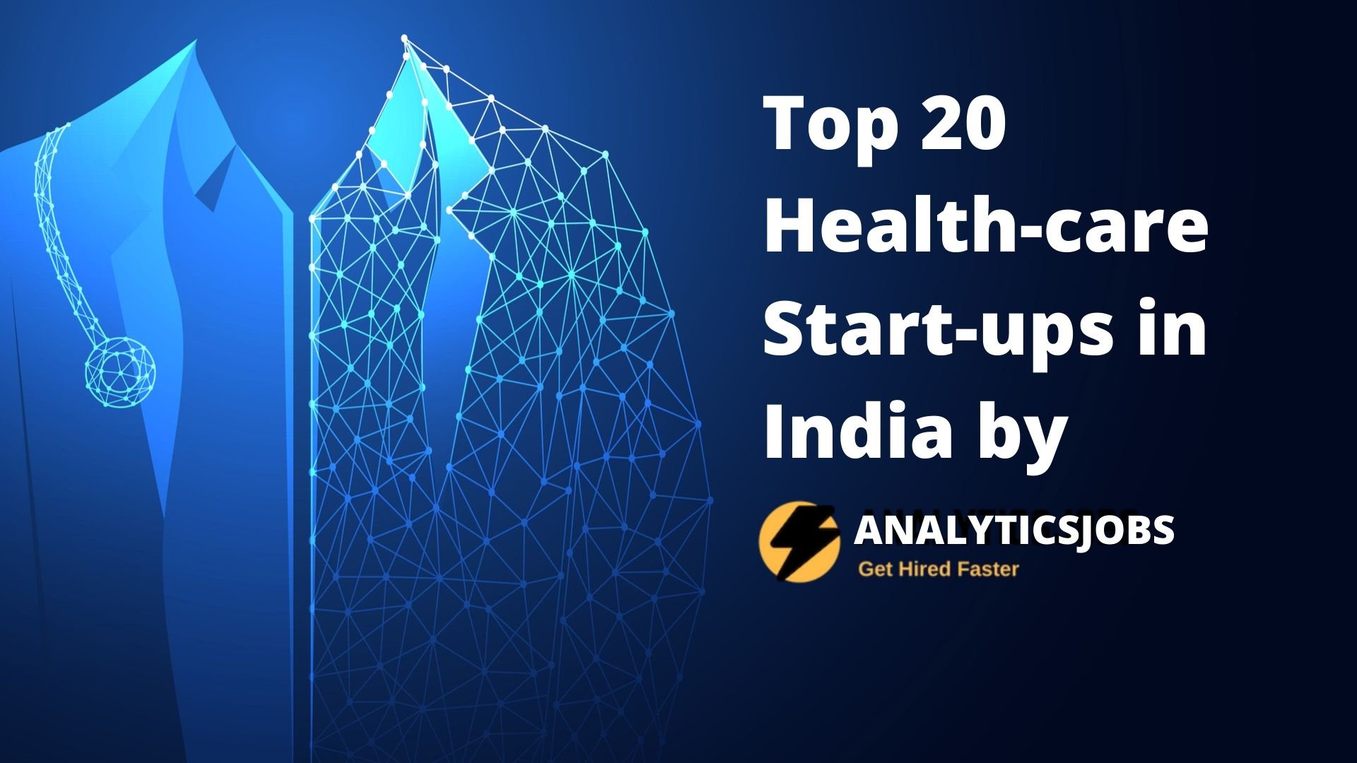 Top 20 Start ups in India revolutionizing Health Care Industry with Artificial Intelligence