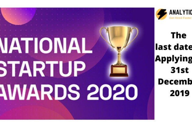 The First-ever National Start-Up Award 2020.
