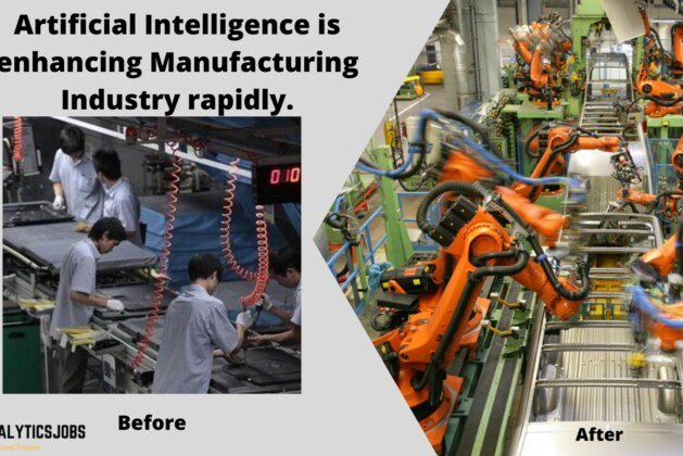 Artificial Intelligence is enhancing Manufacturing Industry rapidly.