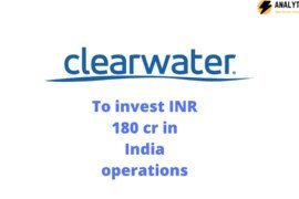 Over the next 3 years Clearwater Analytics will invest INR 180 Crores in Indian operations.