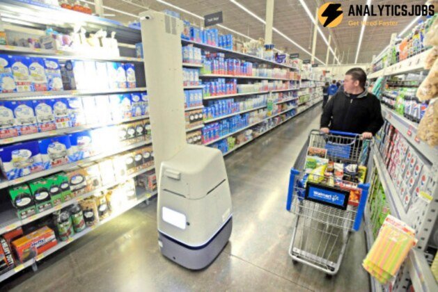 Robots are used in Detecting Out-Of-Stocks : Walmart