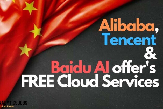 Alibaba, Tencent and Baidu AI offer’s FREE Cloud Services to Face the CORONAVIRUS Pandemic