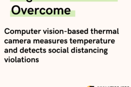 Computer Vision-Based Thermal Camera | Social Distancing