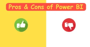 pros and cons of power BI