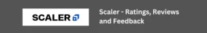 Scaler Acaemy Reviews