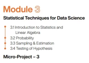 UNext Data Science Program Curriculum