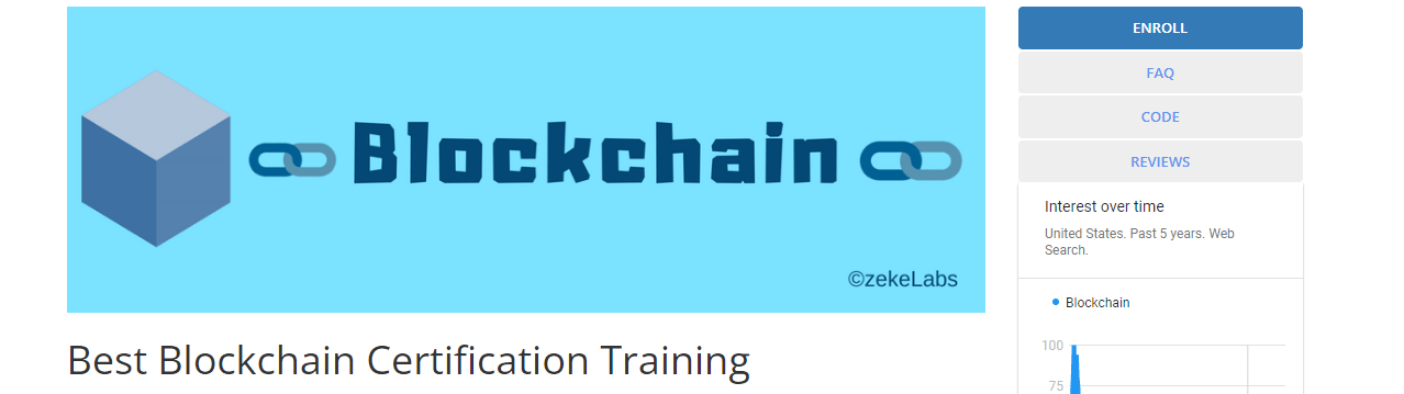 Blockchain courses in India ZekeLabs
