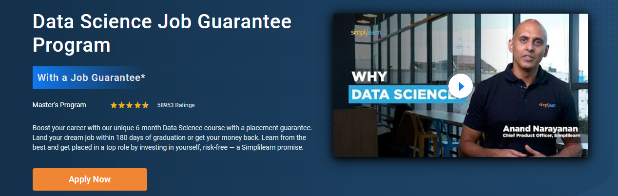 Data Science Course in India by Simplilearn