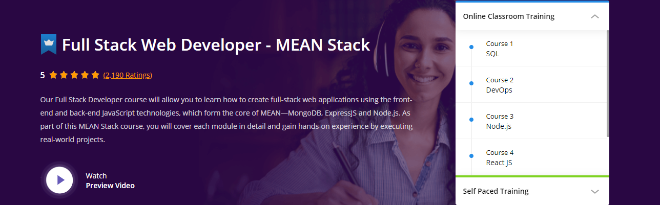 Full Stack Developer Course in India by Intellipaat