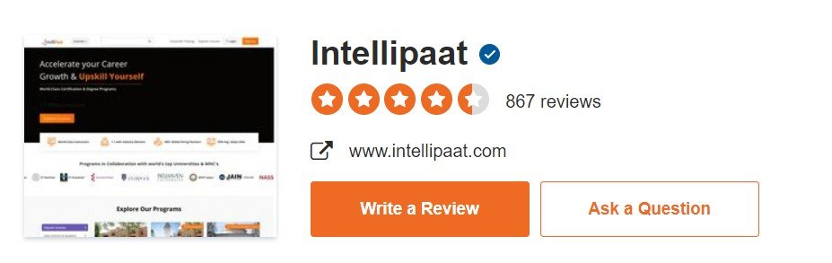 Intellipaat Review of Data Science course 