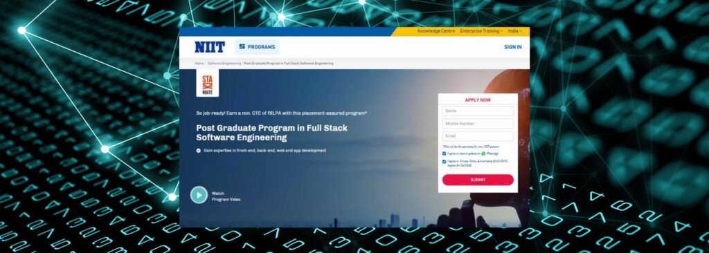 NIIT Full Stack Developer Course Review | Analytics jobs Review