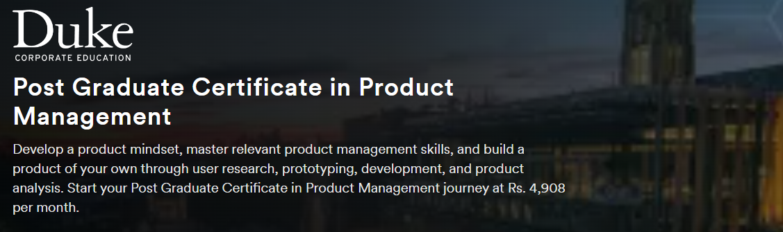 Product management courses in India by upGrad