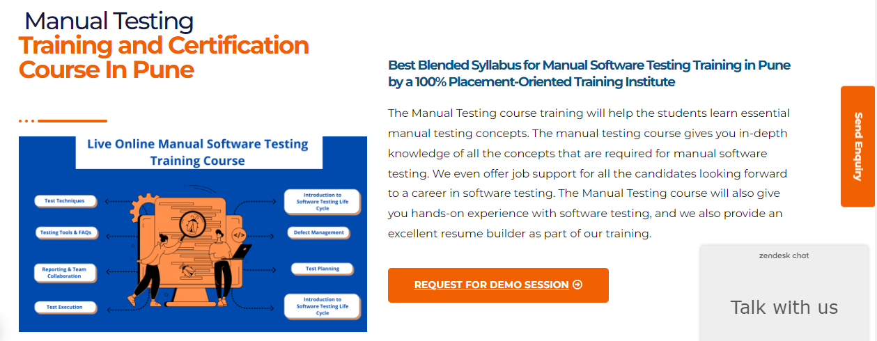 Software testing course in India by Technogeeks