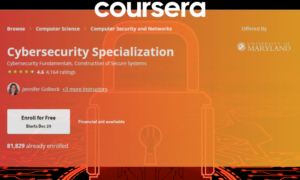 Coursera CyberSecurity Specialization Program | AnalyticsJobs Review