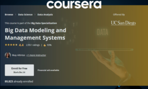 Coursera Big Data Modeling & Management Systems Course | AnalyticsJobs Review