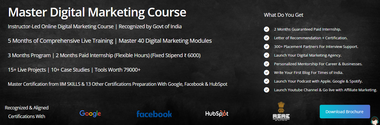 Digital Marketing Courses in India by IIMSKILLS