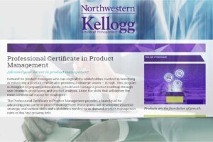 Kellogg Professional Certificate in Product Management Reviews | Analytics Jobs Reviews