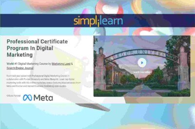 Best Simplilearn Professional Digital Marketing Program Reviews | Analytics Jobs Reviews