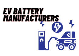 Which companies are listed as EV battery manufacturers in India?