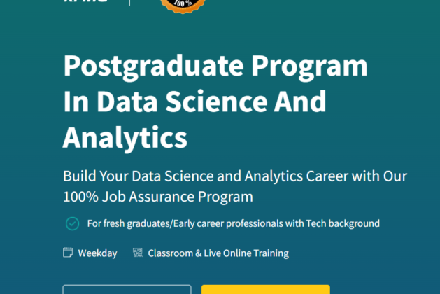What are the key highlights and unique features of the Imarticus Learning Postgraduate Program in Data Science and Analytics?