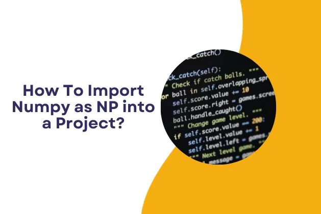 How To Import Numpy as NP into a Project?