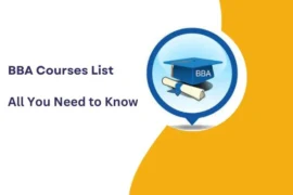 BBA Courses List : All You Need To Know