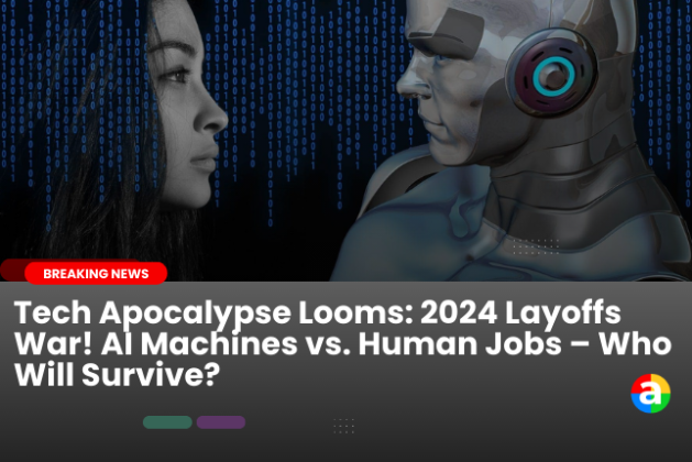 Tech Apocalypse Looms: 2024 Layoffs War! AI Machines vs. Human Jobs – Who Will Survive?