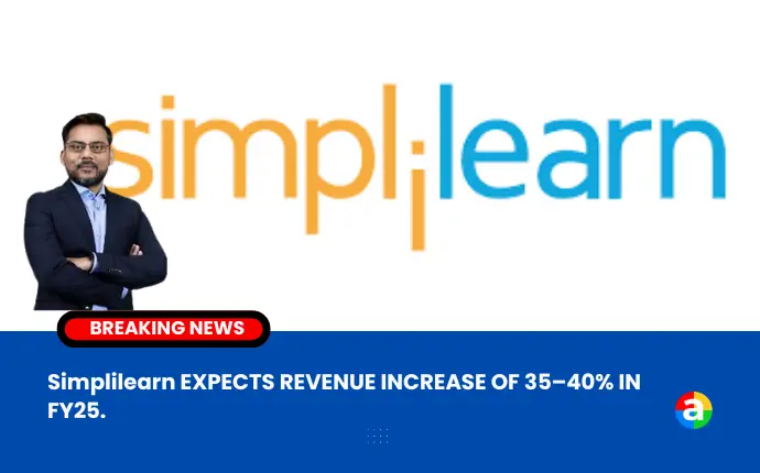 Simplilearn, an online certification training provider, plans to see a 35-40% revenue growth in fiscal 2025, focusing on three main areas after closing underperforming programs. The company had a flat revenue in 2024, but reported profit in Q2.