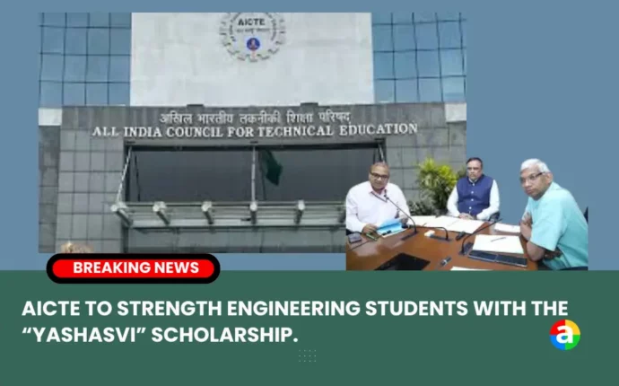 The All India Council for Technical Education (AICTE) has launched the "Young Achievers Scholarship and Holistic Academic Skills Venture Initiative (YASHASVI) scheme 2024," offering scholarships for students pursuing degrees in Civil, Chemical, Electrical, Electronic, and Mechanical Engineering (CCEEM).